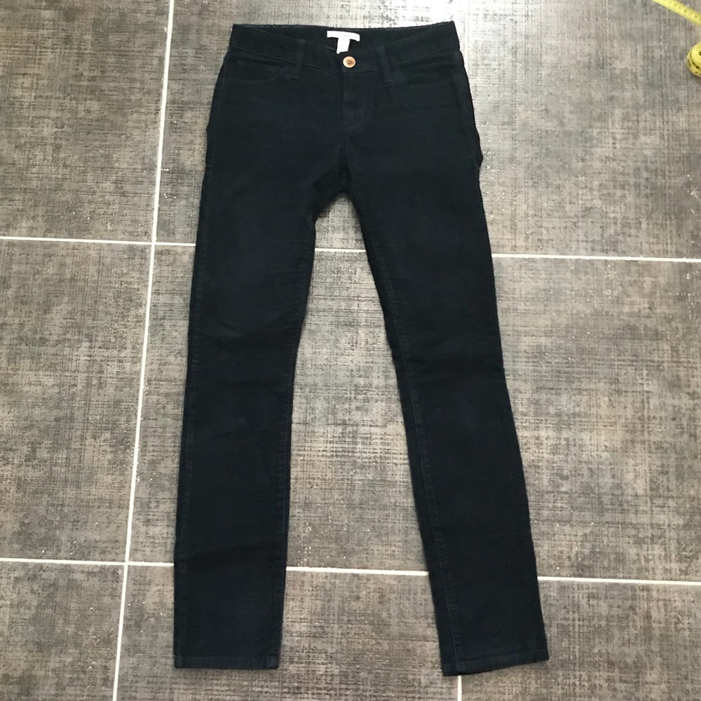 Banana Republic navy blue skinny cords
